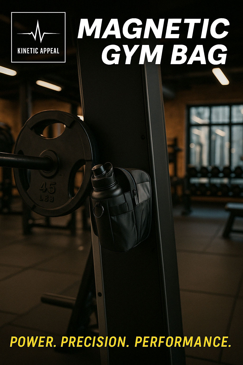 Kinetic Appeal Magnetic Gym Bag